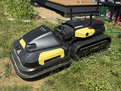 Yarbo autonomous robot in real yard conditions - honest review